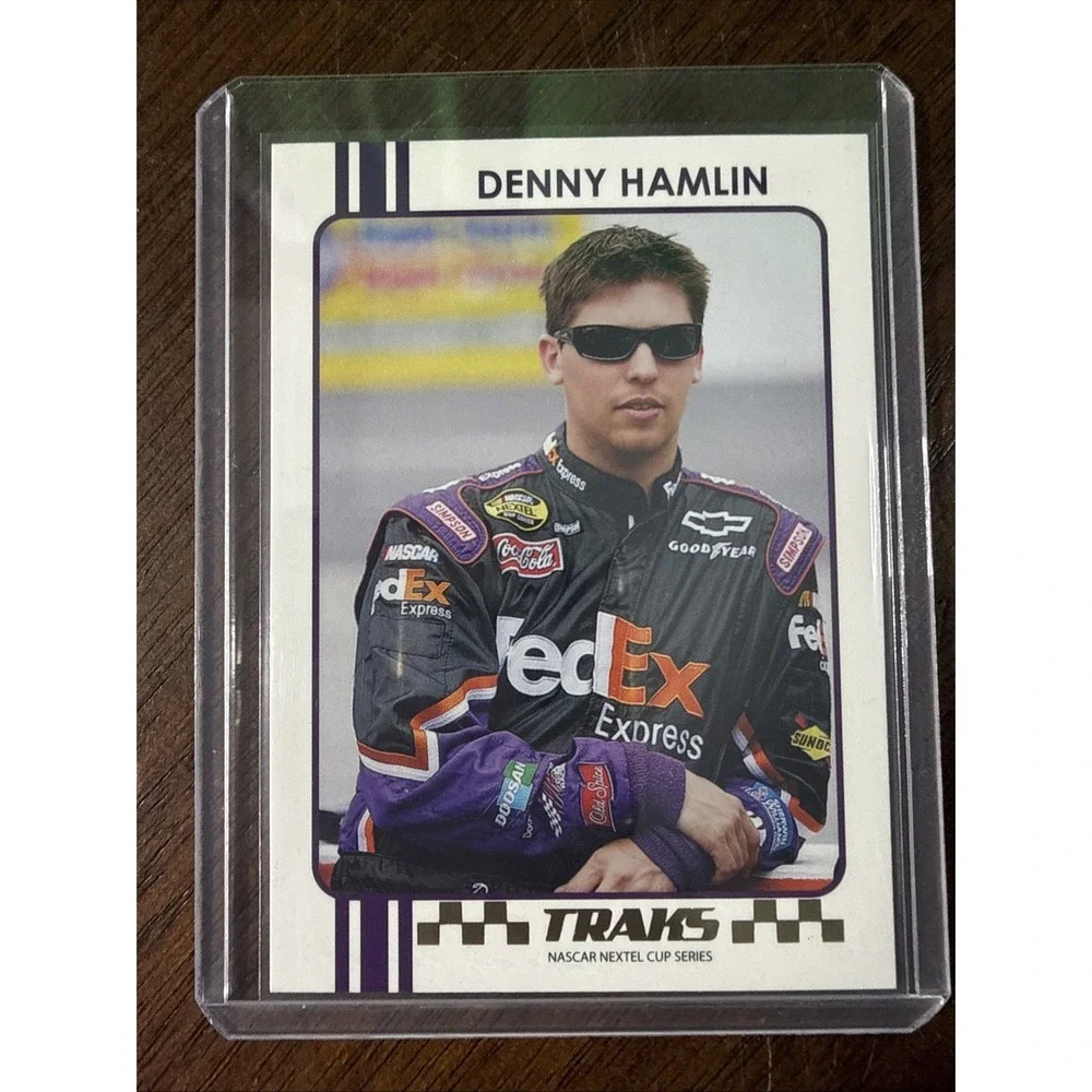 2007 Press Pass Traks - Denny‎ Hamlin #G9 Gold